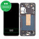 Schermo per Samsung Galaxy S23 Plus S916B, Vetro touch con cornice, Phantom Black
