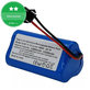 Batteria per Ecovacs CEN330, CR-seriess, ICR18650 3S1P, Li-Ion, 2600mAh, 11.1V