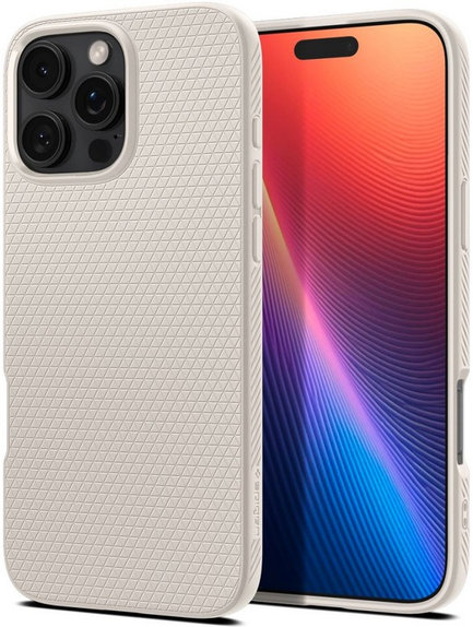 Custodia Liquid Air per iPhone 16 Pro Max, Natural Titanium, Spigen