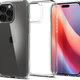 Custodia Ultra Hybrid per iPhone 16 Pro, Crystal Clear, Spigen