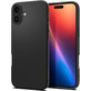 Custodia Liquid Air per iPhone 16, Matte Black, Spigen