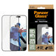 Vetro temperato UWF con applicatore per iPhone 16 Pro Max, Nero, PanzerGlass