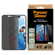 Vetro temperato UWF Privacy con applicatore per iPhone 16/15, Nero, PanzerGlass