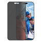 Vetro temperato UWF Privacy con applicator per iPhone 16 Pro Max, Black, PanzerGlass