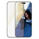 Vetro temperato UWF Eyecare con applicator per iPhone 16 Pro Max, Black, PanzerGlass