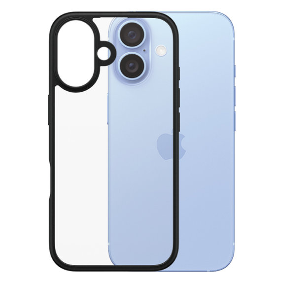Custodia HardCase per iPhone 16 black, PanzerGlass