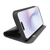 Custodia Book Wallet Smooth per iPhone 16 Pro Max, Black, SBS