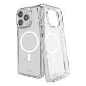 Custodia Light Mag con MagSafe per iPhone 16 Pro, Transparent, SBS