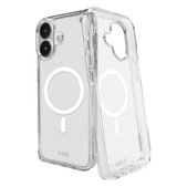 Custodia Light Mag con MagSafe per iPhone 16 Plus, Transparent, SBS