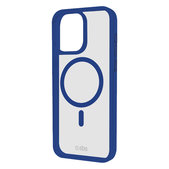 Custodia Mag Frame con MagSafe per iPhone 16 Pro Max, Blue, SBS