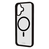 Custodia Mag Frame con MagSafe per iPhone 16 Plus, Black, SBS
