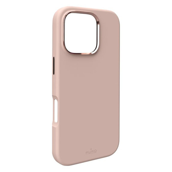 Custodia ICON MAG PRO con MagSafe per iPhone 16 Pro Max, Beige, PURO