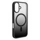 Custodia Gradient con MagSafe per iPhone 16, Black, PURO