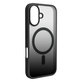 Custodia Gradient con MagSafe per iPhone 16, Black, PURO