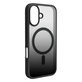 Custodia Gradient con MagSafe per iPhone 16 Plus, Black, PURO