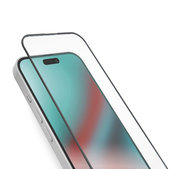 Vetro temperato Full Cover per iPhone 16 Plus, Black, SBS