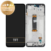 Schermo per Xiaomi Redmi 13 4G, Redmi 13 5G, Poco M6 4G, Vetro touch con cornice, 560001N19A00, Genuine Service Pack