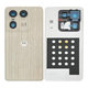 Cover batteria per MotGoldla Edge 50 Ultra, Nordic Wood, 5S58C24472, Genuine Service Pack