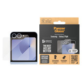 Vetro temperato Classic Fit per Samsung Galaxy Z Flip6, Trasparente, PanzerGlass