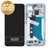 Schermo per Xiaomi 14T Pro, Titan Blue, Vetro touch con cornice, 56001700N1200, Genuine Service Pack