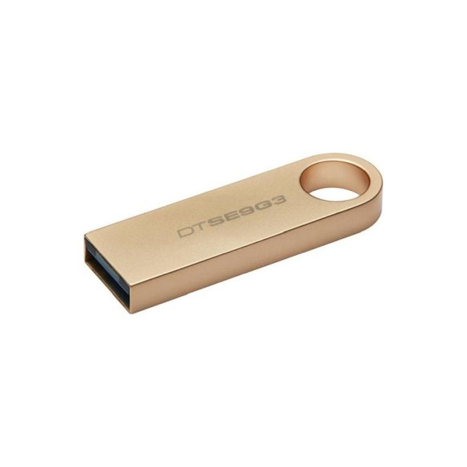 Chiavetta USB DataTraveler SE9 G3 128GB USB 3.0, Kingston, Gold