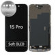 Schermo per iPhone 15 Pro, Vetro touch con cornice, Refurbished PRO