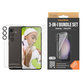 Bundle Hoops + Vetro temperato UWF + Hard Case D3O per Samsung Galaxy S24+, PanzerGlass