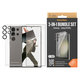 Bundle Hoops + Vetro temperato UWF + Hard Case D3O per Samsung Galaxy S24 Ultra, PanzerGlass