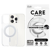 Custodia Kickstand con MagSAFE by PanzerGlass per iPhone 15 Pro, Argento, PanzerGlass