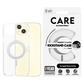 Custodia Kickstand con MagSAFE by PanzerGlass per iPhone 15 Pro Max, Argento, PanzerGlass