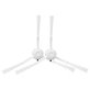 Spazzola laterale per Xiaomi Roidmi EVA, White, 2 pz
