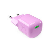 Adattatore di ricarica MiniPro USB-C GaN 20W, Coraltastic, PURO