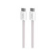 Cavo USB-C a USB-C 60W FABK4 1,5 m, Sandshell, PURO