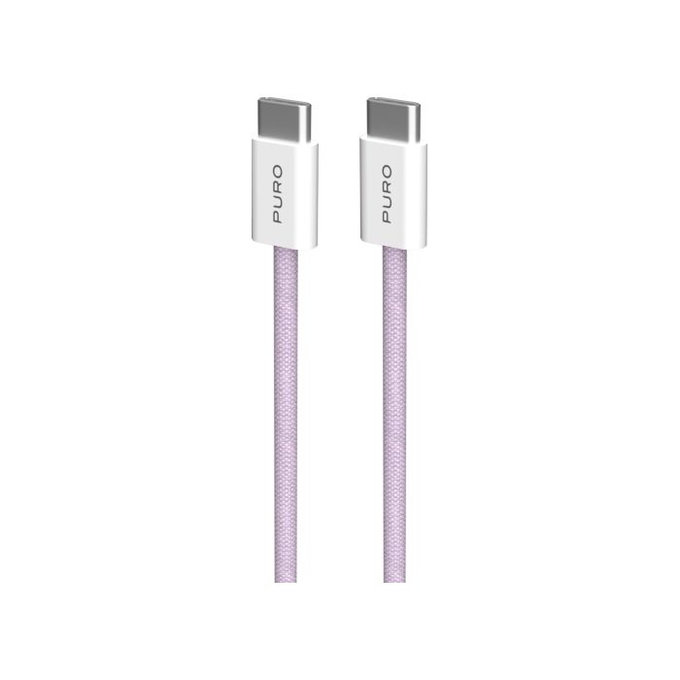Cavo USB-C a USB-C 60W FABK4 1,5 m, Coraltastic, PURO