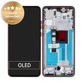 Schermo per Motorola Edge 50 Neo, Poinciana, Vetro touch con cornice, 5D68C28684, Genuine Service Pack