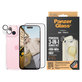 Bundle PicturePerfect + Vetro temperato UWF + Hard Case D3O per iPhone 15, PanzerGlass