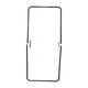Set cornice frontale con copertura antipolvere in gomma 1 pz per Samsung Z Flip 4 F721B
