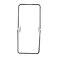 Set cornice frontale con copertura antipolvere in gomma 1 pz per Samsung Z Flip 4 F721B