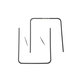 Set cornice frontale con copertura antipolvere in gomma 1 pz per Samsung Z Flip 5 F731B