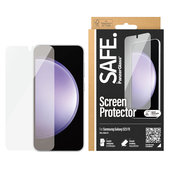 Vetro temperato UWF per Samsung Galaxy S23 FE, Nero, SAFE by PanzerGlass