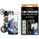 Bundle Hoops + Vetro temperato UWF + Hard Case + Magnetic Ring Mount per iPhone 16 Pro Max, PanzerGlass