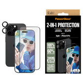 Bundle Hoops + vetro temperato UWF per iPhone 16 Pro, PanzerGlass