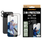 Bundle Hoops + vetro temperato UWF per iPhone 16 Pro Max, PanzerGlass