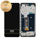 Schermo per Motorola Moto G24, G24 Power, Black, Vetro touch con cornice, 5D68C23810, Genuine Service Pack