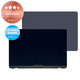 Schermo per Apple MacBook Air 13" M3 A3113 (2024), vetro frontale + cover, Midnight, Refurbished
