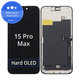 Schermo Hard OLED per iPhone 15 Pro Max, Vetro touch con cornice, FixPremium