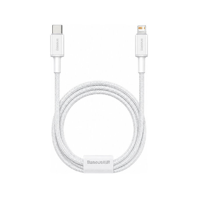 Cavo da Lightning a USB-C 1.5m, White, Baseus