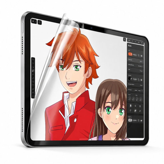 Pellicola protettiva GraphicPaper UWF per iPad (10th Gen 2022)/(11th Gen 2025), trasparente, PanzerGlass