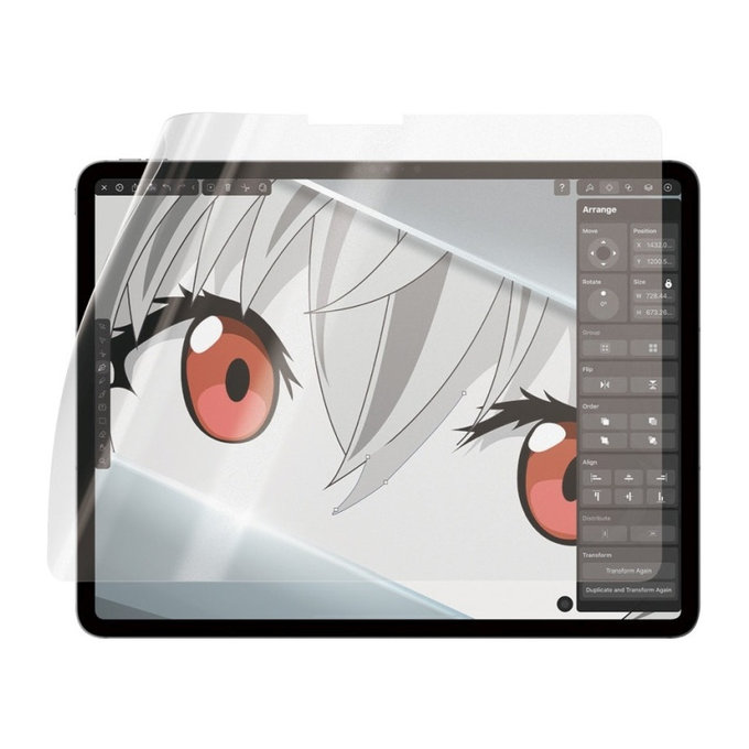 Pellicola protettiva GraphicPaper UWF per iPad Air 13"/Pro 13", Trasparente, PanzerGlass