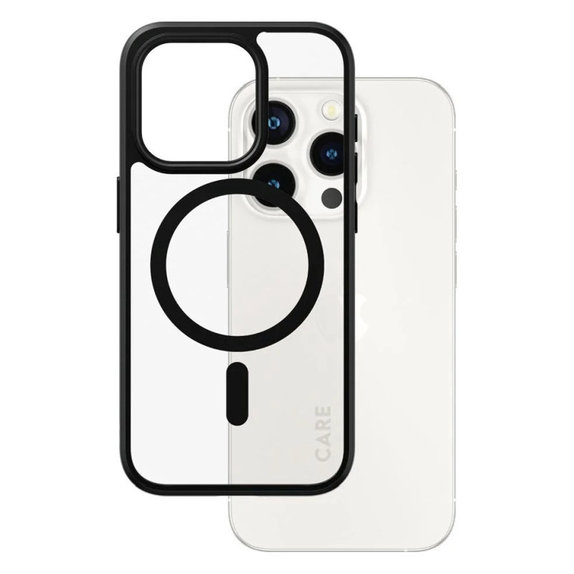 Custodia Urban Combat con MagSAFE by PanzerGlass per iPhone 15 Pro, Nero, PanzerGlass